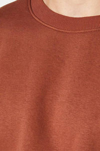 Sudadera de Felpa de Alta Calidad 100% Algodón para Hombre, Cuello Redondo, Talla Grande, Ajuste Regular, Estampado Transpirable, Otoño - Product Image 5