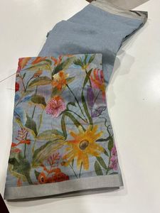 Diseñador indio tradicional última calidad premium exclusiva impresa Saree Sari mujeres fiesta colección India ropa de lujo étnica - Product Image 6