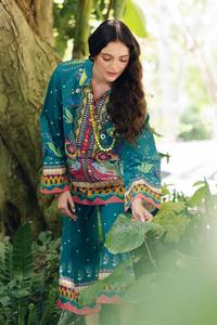 Trajes de Shalwar Kameez de estilo indio para mujer personalizados para fiestas de boda decoración de encaje y lentejuelas con botón de logotipo personalizado - Product Image 4