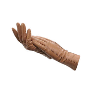 Unisex Full Finger Plain Fashion <b>Gloves</b> Custom Made Genuine Leather Customized Logo for Casual Party Private Label Wholesale - Product Image 4