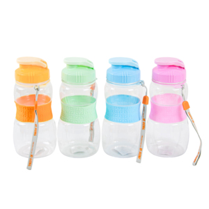 ขวดน้ำพลาสติกปลอดสาร BPA สำหรับเล่นกีฬา พร้อมหูจับกันลื่น ฝาเปิดแบบพลิก สายคล้องคอ เหมาะสำหรับตั้งแคมป์ ออฟฟิศ ยิม เด็กๆ โรงเรียน ขวดน้ำแบบใช้ซ้ำได้ จำนวนมาก - Product Image 5