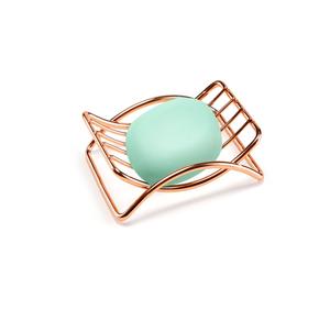 Porte-savon en aluminium épais pour accessoires de salle de bain haut de gamme, assurant stabilité et durabilité quotidienne - Product Image 2