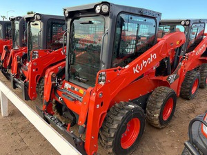 รถตักล้อยาง Kubota SSV65 มือสอง เครื่องยนต์ดีเซล 64 แรงม้า ห้องโดยสารแบบปิด ระบบไฮดรอลิกเสริม รถตักขนาดกะทัดรัด พร้อมจัดส่ง - Product Image 5