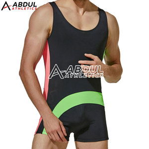 Nueva llegada Spandex Poliéster Ropa DE LUCHA Hombres Camiseta de lucha libre Secado rápido Camiseta personalizada - Product Image 5