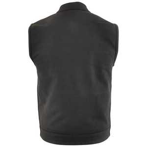 เสื้อกั๊กหนังสำหรับนักขี่จักรยานสำหรับผู้ชายเสื้อกั๊กหนังแท้สำหรับนักขี่จักรยานปรับแต่งโลโก้ได้ - Product Image 5