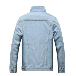 Vestes en jean pour hommes de style rugueux les plus vendues pour la veste en jean de couleur personnalisée pour les hommes fabriqués au Pakistan - Product Image 2