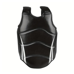 อุปกรณ์ป้องกันหน้าอกและหนังสำหรับชกมวยอุปกรณ์ป้องกันร่างกาย2024ใหม่ออกแบบโลโก้ได้ตามต้องการ - Product Image 5