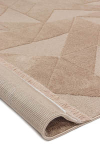 Modern Thick Beige Plush Microfiber <b>Carpet</b> Modern Scandinavian Style Living Room Handtuft Technique for Indoor <b>Outdoor</b> Use - Product Image 4