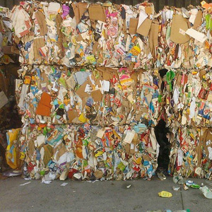 Recycled Kraft Cardboard Scrap Cuttings <b>Waste</b> - Product Image 1