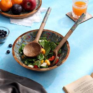 Cuenco de madera de acacia natural de calidad de exportación para uso en cocina y vajilla para cereales, nueces, sopas y más disponibles al mejor precio - Product Image 6