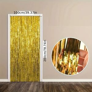 2/3m parti arka plan düğün dekorasyon folyo saçak perde pullu Bachelorette fotoğraf arka fonu giydirme duvar doğum günü BabyShower - Product Image 4