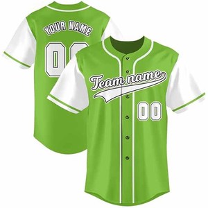 Full Sublimation Custom Unisex Baseball Jersey Lightweight Summer Sports Breathable Moisture-Wicking 100% Polyester Full Button - Product Image 4