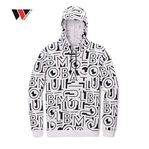 Sweat-shirts à capuche unisexes de haute qualité pour hommes, streetwear, pulls, logo personnalisé sublimé, imprimé uni, polaire coupe-vent - Product Image 4