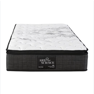 Op Voorraad Modern Design Matras Met Hybride Comfort Vacuüm Verpakt Met Gebreid Oppervlak En Duurzame Veren Perfect