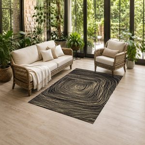 RUGS DEPOT LXDP-0675 Wholesale Beige Brown Modern Vintage Digital Printed Machine Washable Chenille Area Rug Non <b>Slip</b> - Product Image 6