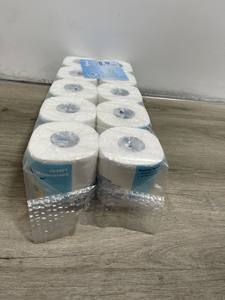 Wholesale 2 Ply <b>Brown</b> Toilet <b>Paper</b> 150gr 400sheets Impose Design Roll Soft Pulp <b>Tissue</b> - Product Image 3