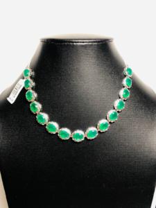 สร้อยคอและต่างหูเงินสเตอร์ลิง 925 ประดับด้วยอัญมณีออนิกซ์ธรรมชาติ ดีไซน์ที่ไม่ซ้ำใครและสวยงามมาก เหมาะสำหรับทุกโอกาส - Product Image 4