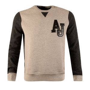 Sweat-shirts personnalisés brodés en molleton d'hiver chaud pour hommes, style streetwear hip-hop, haute qualité, 100% coton - Product Image 1
