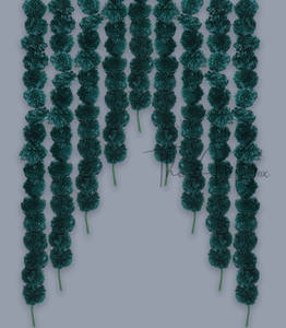 พวงมาลัยดอกดาวเรืองประดิษฐ์หลากสี สำหรับตกแต่งงานแต่งงาน ฉากหลัง และพวงหรีด - Product Image 2