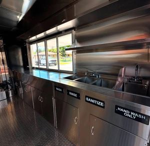 รถขายอาหารอลูมิเนียมแบบเคลื่อนที่2023อุปกรณ์ครบครันรถจำหน่ายอาหารดีไซน์ใหม่ - Product Image 6