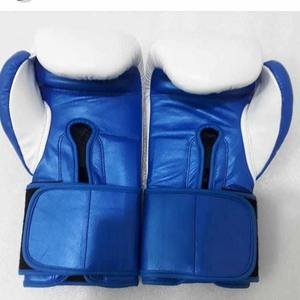 2025 guantes de boxeo de combate hechos a medida cuero genuino de alta calidad para adultos Impresión de logotipo personalizado al por mayor para uso en exteriores - Product Image 1