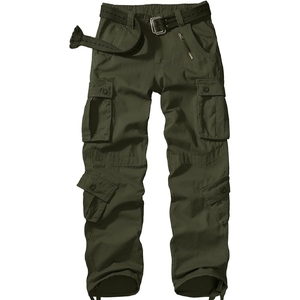 Pantalon de travail confortable de qualité professionnelle pour hommes avec tissu en coton et plusieurs poches sur mesure - Product Image 1