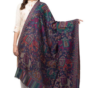 Écharpe d'hiver à carreaux pour femmes, châle long et chaud, disponible en gros, nouvelle collection 2022 - Product Image 2