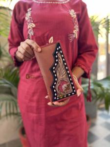 New Designer <b>Men's</b> Long Western Style Leather <b>Wallet</b> RFID Feature Hand Tooled Carving Hot Sale Stylish Cash Holder Gift for Him - Product Image 3