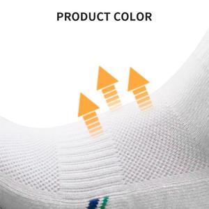 Blank Crew <b>Badminton</b> Socks Custom Logo Breathable Cushion Thickened Towel Bottom Outdoor Running Mid Volleyball Sports Socks - Product Image 3