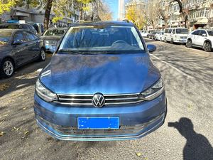 VW <span class=keywords><strong>Touran</strong></span> L 1.4T 280TSI 7 places, monospace confortable, voiture d'<span class=keywords><strong>occasion</strong></span>, version Tuojie 280tsi redessinée, automatique, conduite à gauche, <span class=keywords><strong>essence</strong></span>, 2021 - Product Image 3