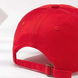 หมวกเบสบอล unisex วัสดุผ้าฝ้ายวินเทจปรับแต่งได้ระบายอากาศได้พอดีกับคนขับรถบรรทุก - Product Image 5