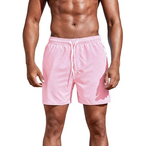 Rosa Tan a través de pantalones cortos de baño para el envío MenDDP - Product Image 1