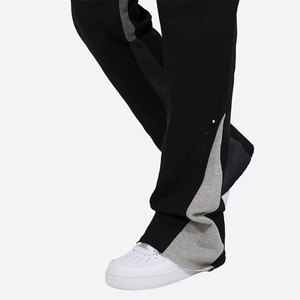 Pantalones deportivos apilados de otoño e invierno para hombre, pantalones de lana de algodón de cintura alta o media, estilo informal holgado - Product Image 3