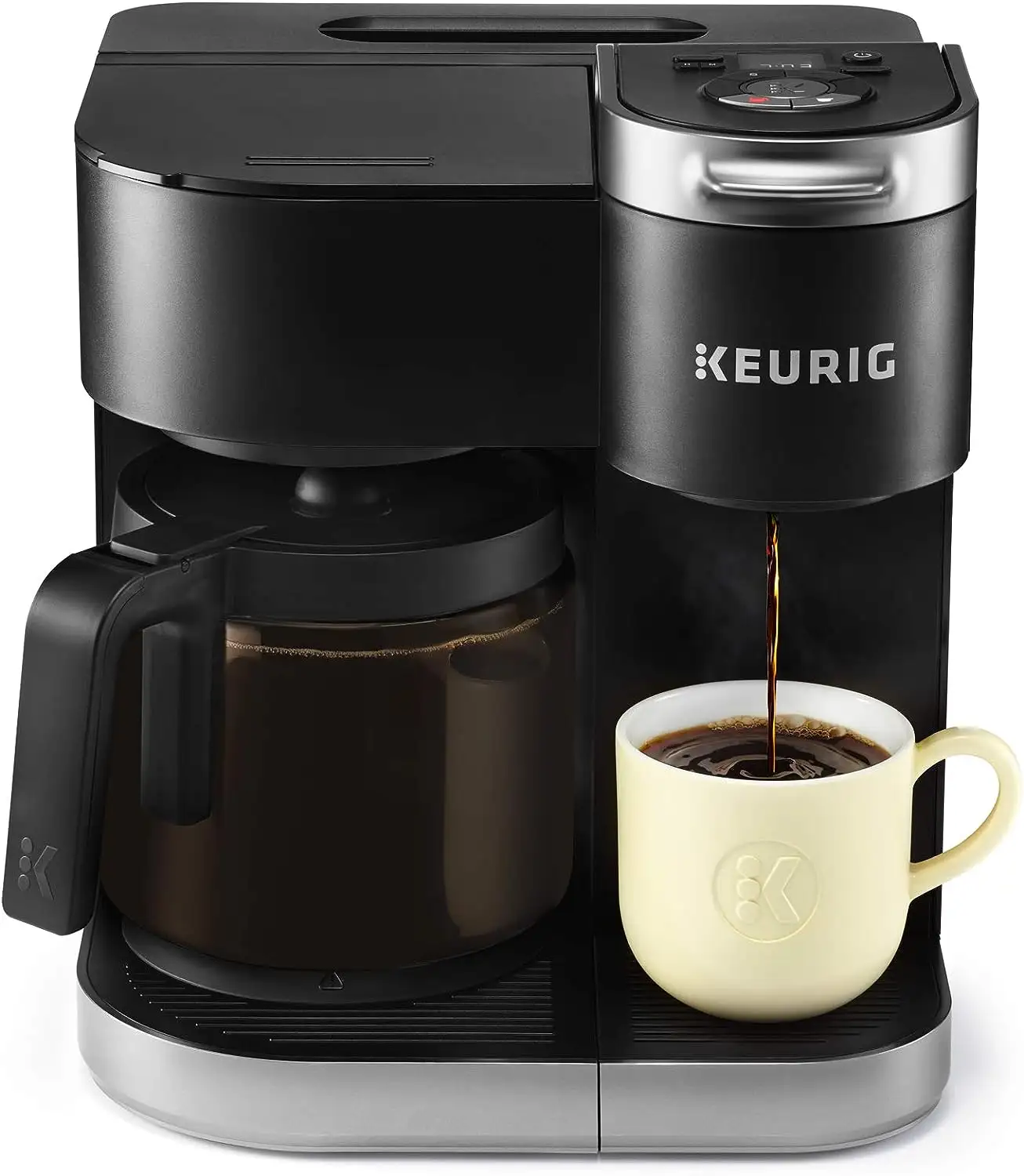 Best Discounted Price Original Keurigs K-Duo Single Serve K-Cup Pod & Carafe Coffee Maker, Black