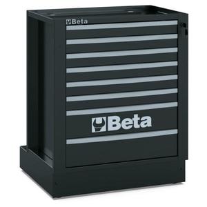 Módulo fijo BETA RSC50 2,0 con 8 cajones para armarios de herramientas combinadas de equipos de taller - Product Image 1