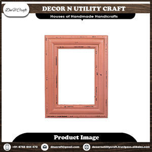 Marcos de fotos de madera tallada a mano para montaje en pared y exhibición de mesas marcos de fotos personalizados únicos para grabado - Product Image 2