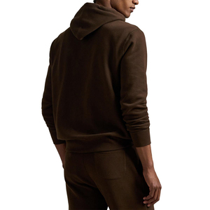 Survêtement à capuche pour homme de haute qualité en gros OEM entièrement personnalisé, sweat-shirt uni surdimensionné confortable pour l'hiver pour homme - Product Image 3