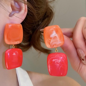 Boucles d'oreilles en résine, modélisées à la main, écologiques, design fée ange amour, forme personnalisée, fabriquées à Nidia par Shaad Handicrafts - Product Image 5