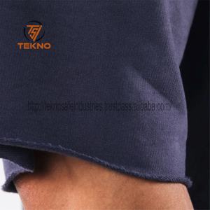 Camiseta de cuello redondo de algodón 100% de alta calidad para hombre, camiseta de manga corta con estampado de logotipo personalizado, transpirable, ligera, de gran tamaño, con parte delantera - Product Image 5