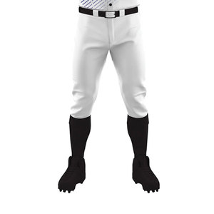 Customized <b>Baseball</b> Uniform Jersey Men's Short Sleeve Striped Sublimated Breathable Polyester White Navy Red Team Name Front - Product Image 6