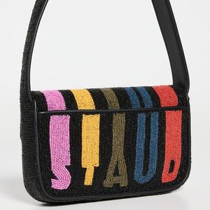 Multi colour Indian Fashion Style Handmade Beaded Designer Clutch Bag Bohemian Style Evening Shopping Party Shoulder Bags - Product Image 6