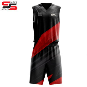 Conjunto de uniformes de baloncesto personalizados de MOQ bajo de tendencia superior Ropa deportiva Uniforme de baloncesto transpirable - Product Image 5