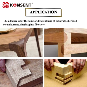 Resina Epoxi de Dos Componentes KONSENT Top One Alibaba para Trabajos en Madera, Pegamento AB - Product Image 3