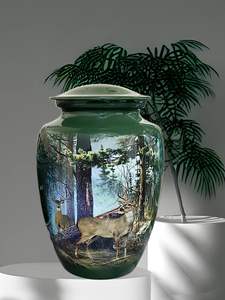 Venta a nivel mundial de urnas de cremación para adultos con acabado de madera de colección de cenizas de calidad suprema de la India - Product Image 5