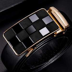Diseño especial Cinturón de cuero de moda para hombres Venta caliente Nueva moda Hebilla de acero Cinturones de cuero genuino Fácil de usar Lo último - Product Image 4