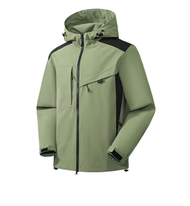 Customizable Logo Men's Sports <b>Running</b> <b>Jacket</b> Autumn Coated Stand Front Zip <b>Lightweight</b> Windproof UPF50+ Plain Dyed Puff Printed - Product Image 6