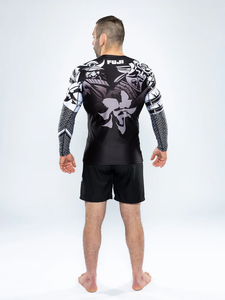 Printed Mma <b>Rash</b> <b>Guard</b> for <b>Men</b> <b>Men's</b> Short Sleeve Compression <b>Rash</b> <b>guard</b> - Product Image 4
