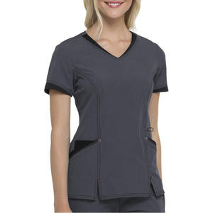 Uniforme médical de haute qualité pour infirmières, salons, femmes, ensembles de blouses de clinique, pantalons droits extensibles, tenue de travail d'hôpital pour femmes - Product Image 5