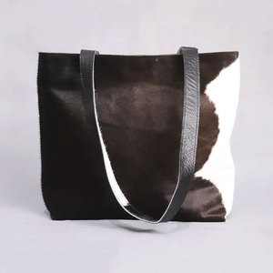 Bolso de Mano de Cuero Vacuno PU Duradero y a la Moda, Bolso de Mano de Cuero Vacuno Genuino para Mujer, Diseño de Moda - Product Image 5