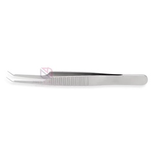 Pinces chirurgicales en acier inoxydable à pointe de précision pour opérations de microchirurgie, instrument manuel certifié CE Classe I - Product Image 1
